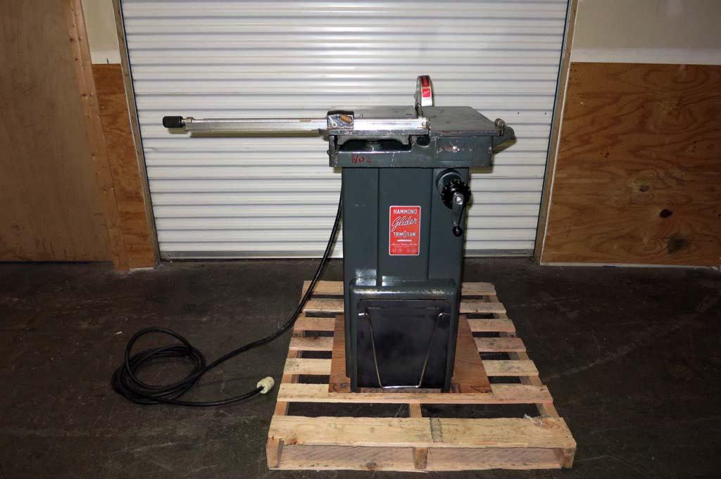 Hammond Glider Trim-O-Saw G44B Table 